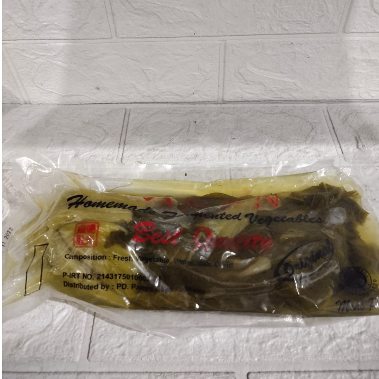 

Sayur Asin Cap Panen 500gr exp 08/2025