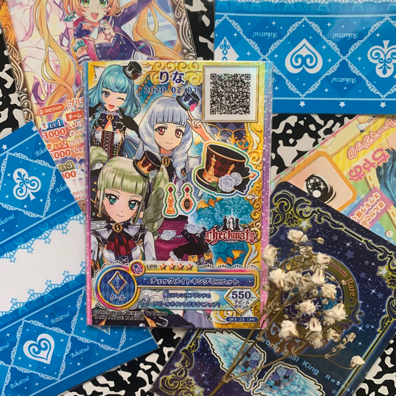 Kartu Aikatsu On Parade Accessory LPR Checkmate Yurika Alicia Lily
