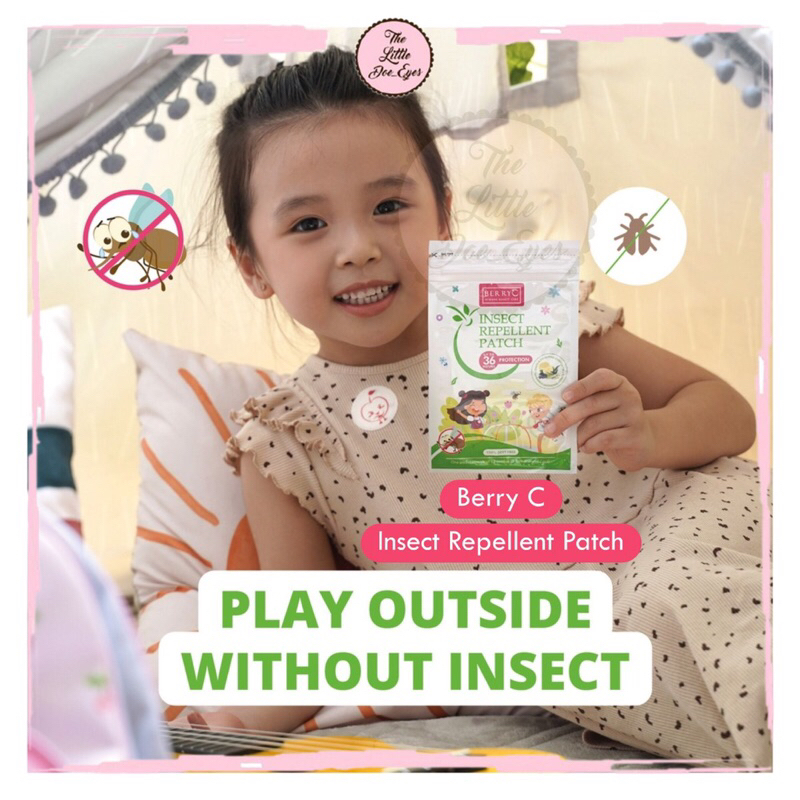 BerryC Berry C Insect Repellent Patch Sticker Anti Nyamuk