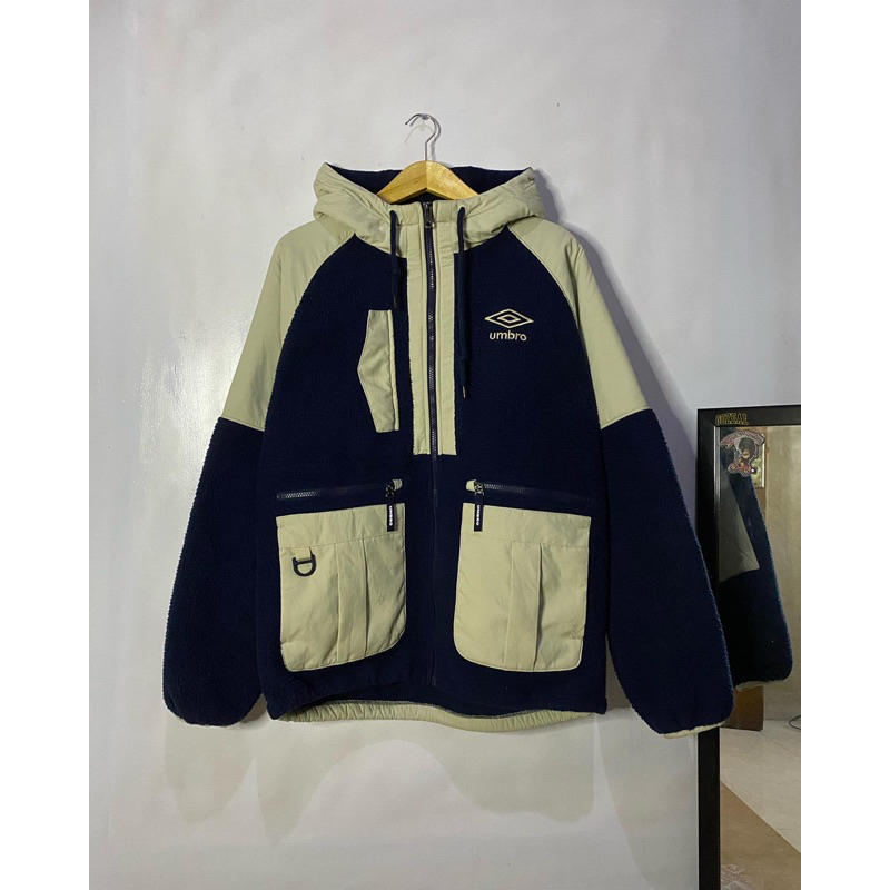JAKET UMBRO FLEECE ZIP SECOND ORIGINAL