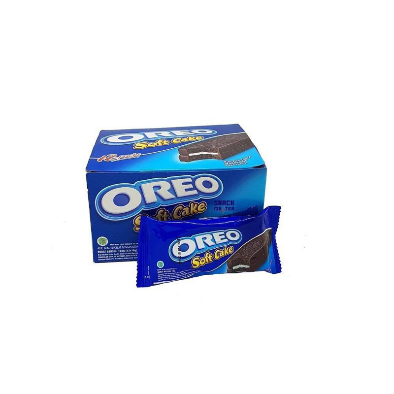 

OREO Soft Cake Original Isi 12 Pcs