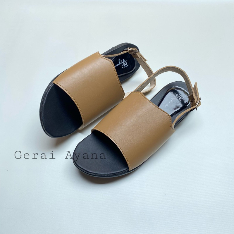 DISKON DAY! Sandal Wanita - Sandal Bando Teplek Viral - Sandal Casual Nevada
