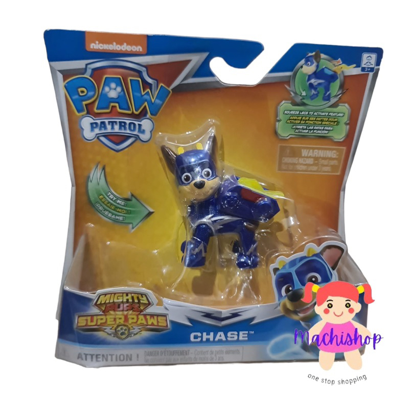 *paw patrol hero mighty pups  chase figure