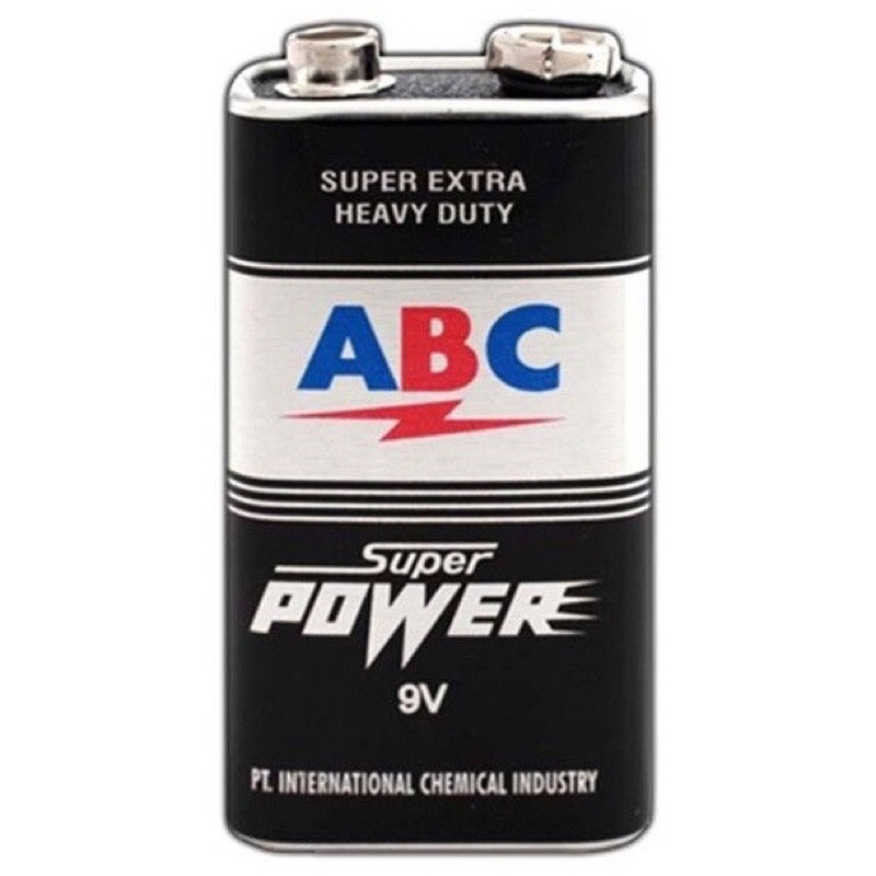 Baterai 9V ABC Super Power