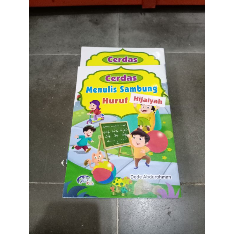 Buku Anak Cerdas Menulis Sambung Huruf Hijaiyah