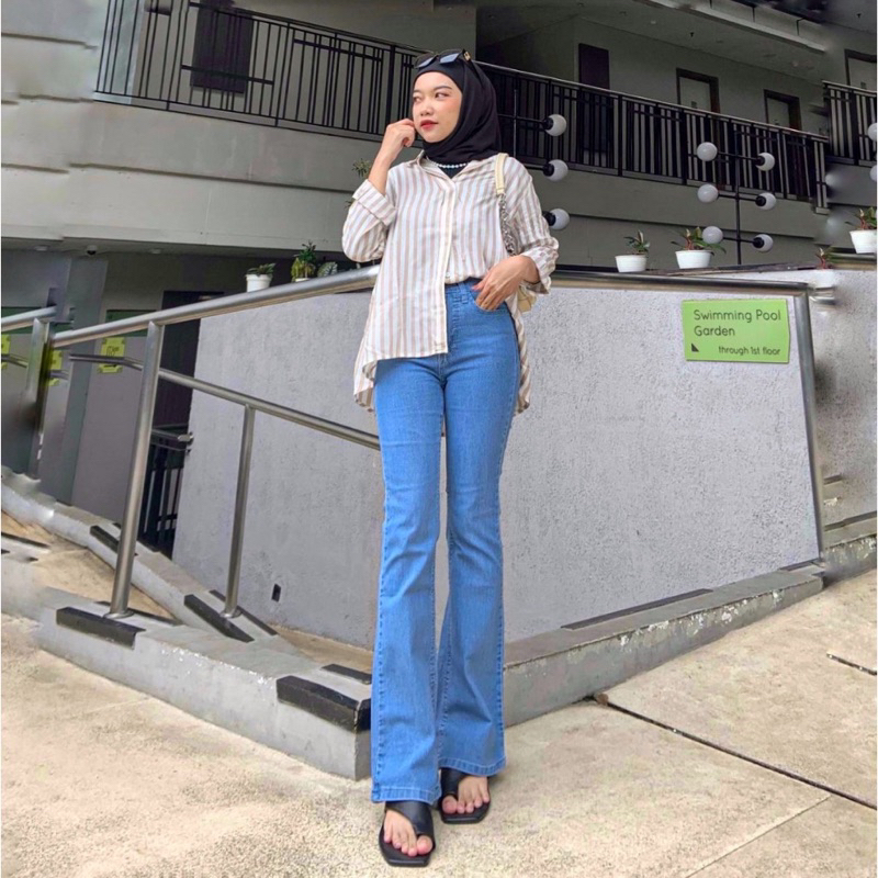 CELANA CUTBRAY JEANS HIGHWAIST | HW CUTBRE JEANS VINTAGE