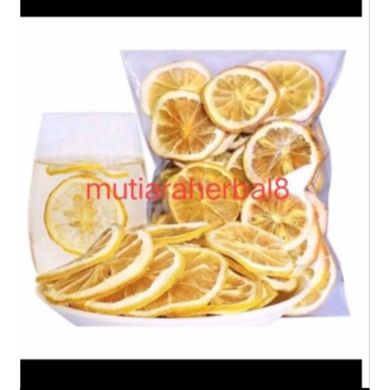 irisan Lemon kering 10gram / Dried Sliced Irisan Lemon kerinLemon tea