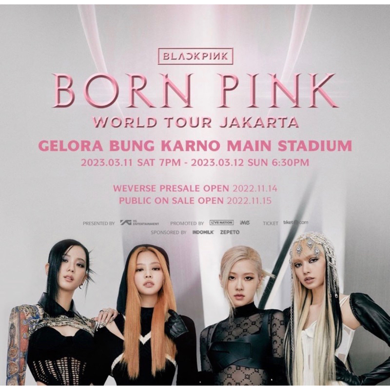WTS DIJUAL RUGI TIKET KONSER BLACKPINK 2023 CAT 4 DAY 2