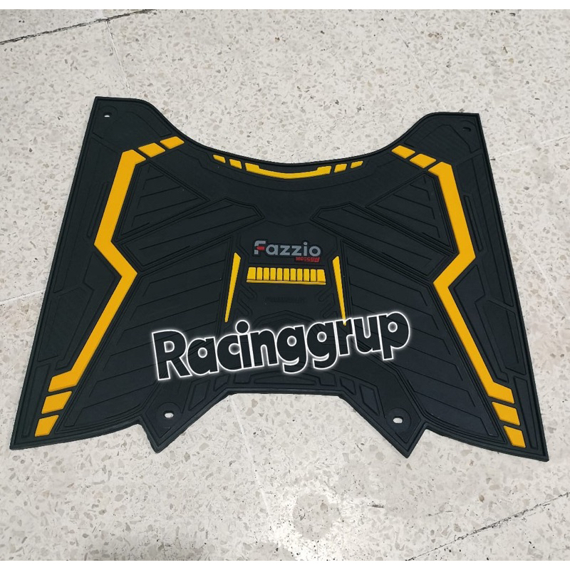 Karpet Fazzio Pijakan Kaki Fazzio Bahan Full Karet Premium Full Hitam