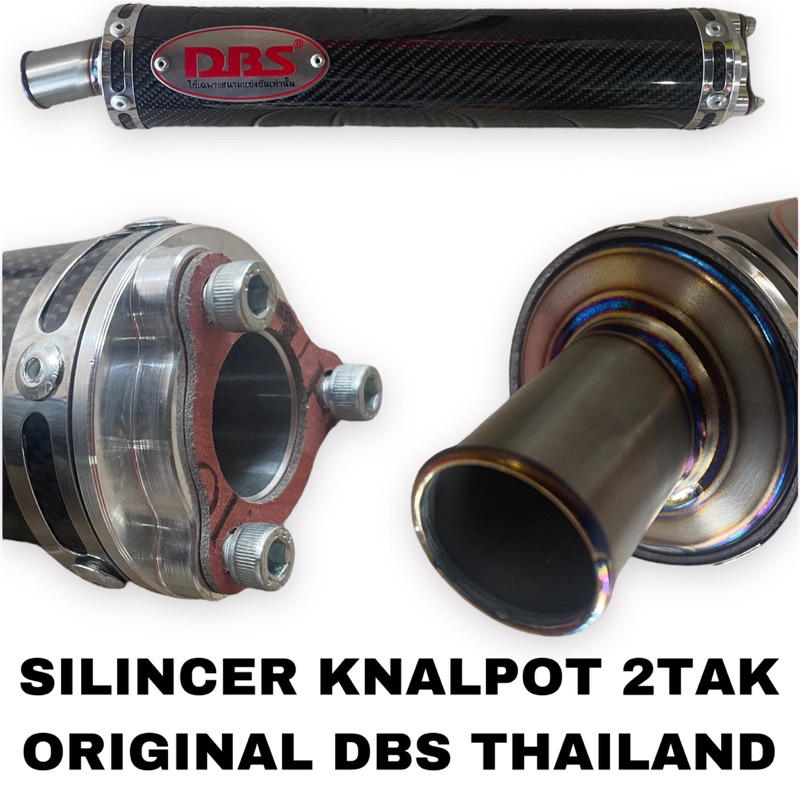 SILINCER KNALPOT 2TAK ORIGINAL DBS THAILAND