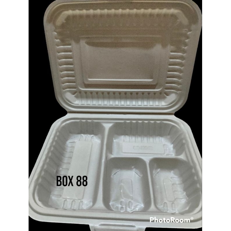 meal box sekat 4/box 88