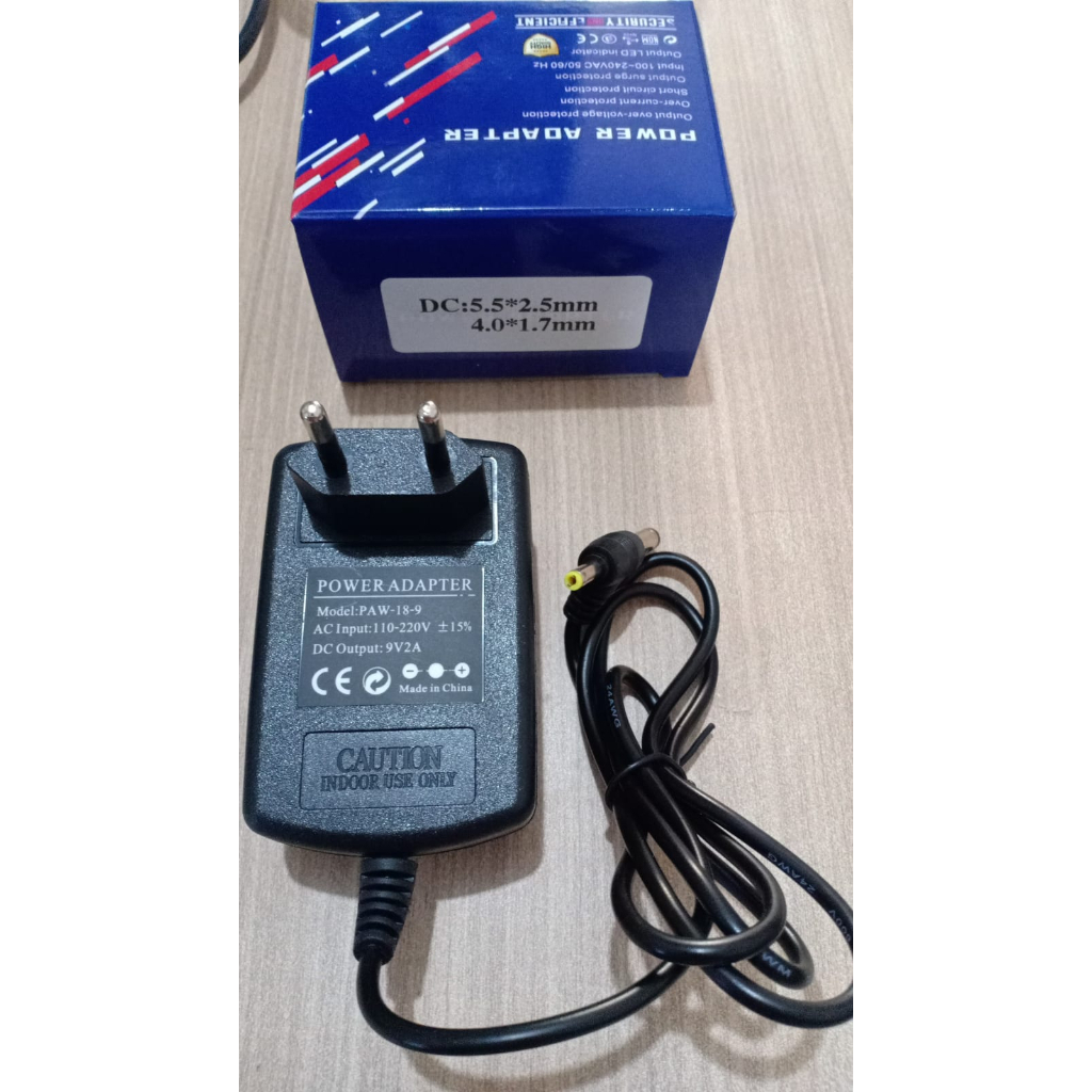 ADAPTOR 9V 2A JACK T