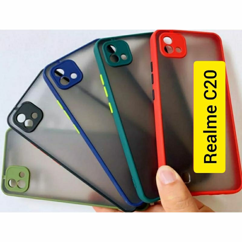 [COD] SILICON CASE DOVE / CASING / SILIKON HP REALME C20 / PELINDUNG KAMERA