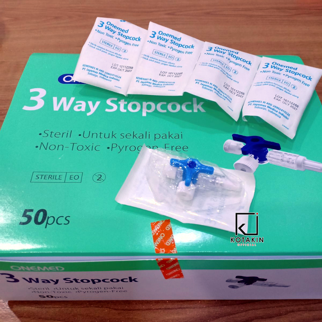 ONEMED 3 Way Stopcock / Threeway / Three Way