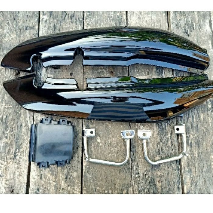 cover body tiger lawas tilas bodi tiger lawas tilas set begel-body honda tiger lawas hitam cover bod