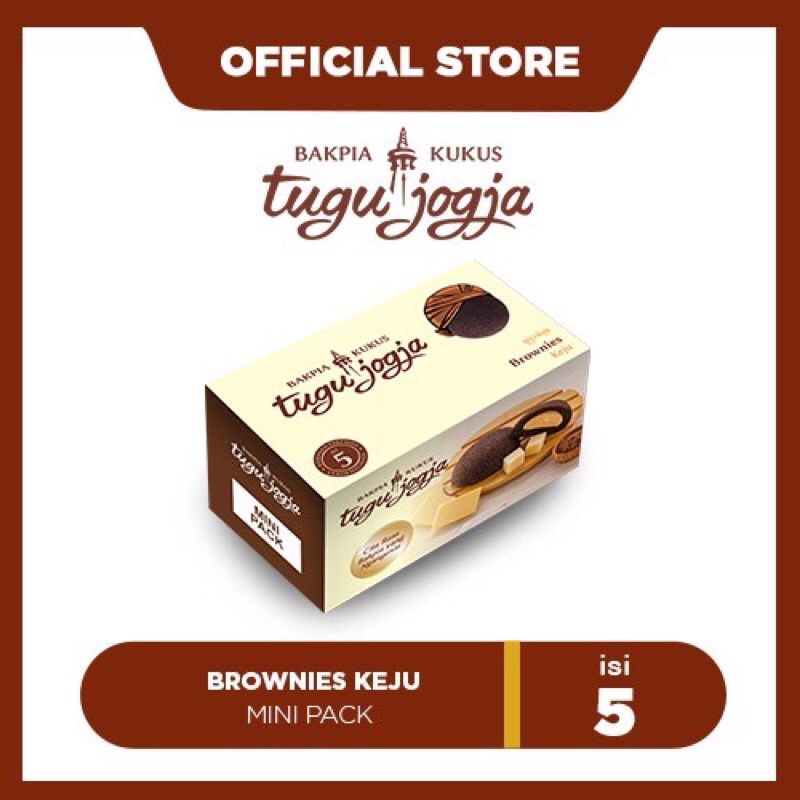 Bakpia Kukus Tugu Jogja- Mini Pack isi 5 pc