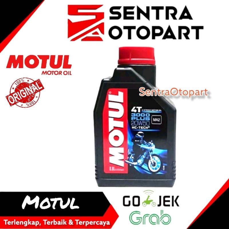 Oli motor motul 3000 4t 20w 50 800 ml