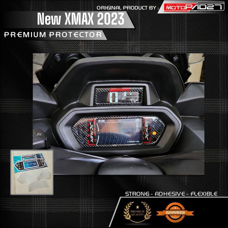 Motopad27 Stiker Speedometer XMAX New 2023 Stiker Antigores + Spidometer XMAX NEW 2023