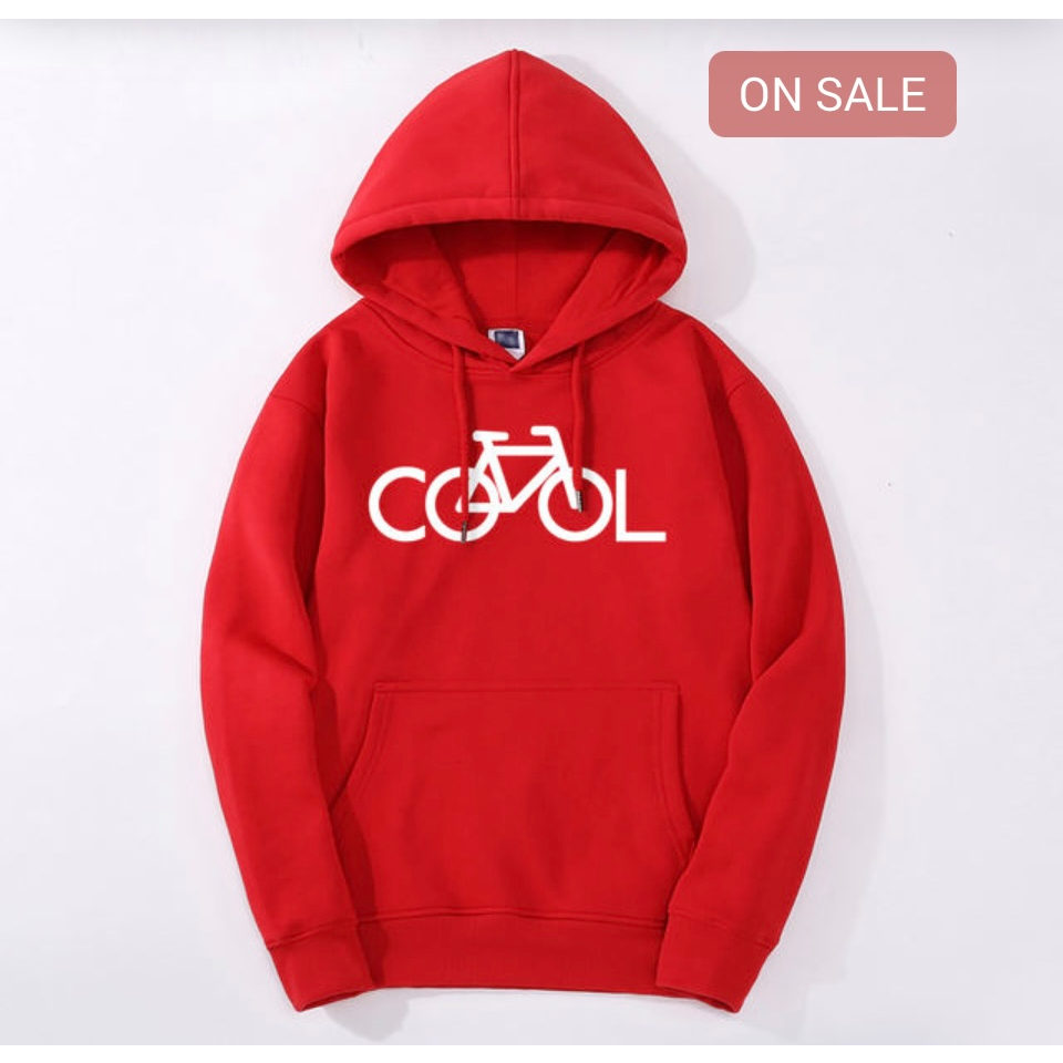 Jumper Hoodie COOL BIKE II Sweater Hoodie Trendy II Sweter Oblong Topi Size M - XL Anak &amp; Dewasa ( Pria &amp; Wanita )