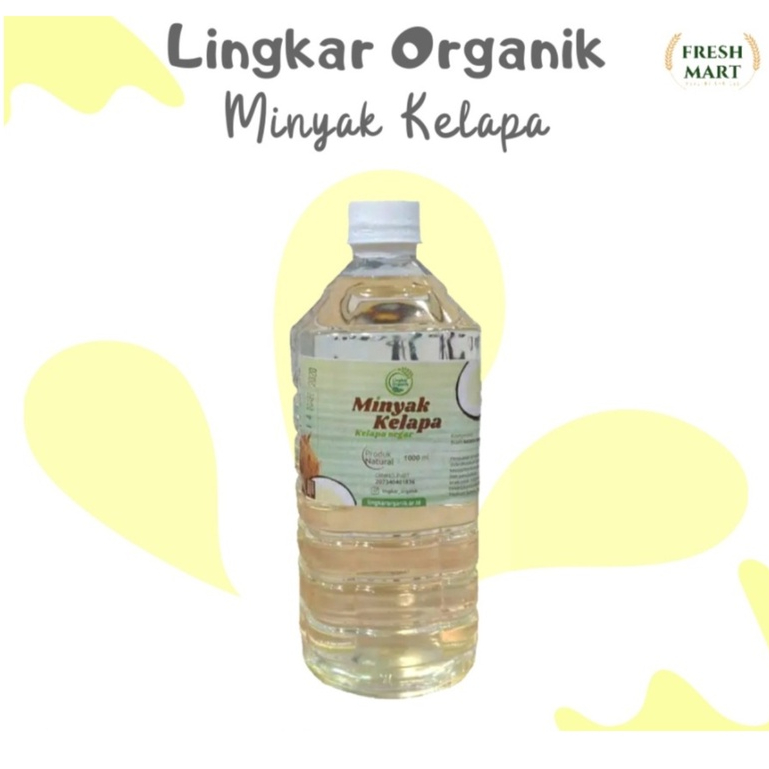 

Lingkar Organik Minyak Kelapa 1000 ml