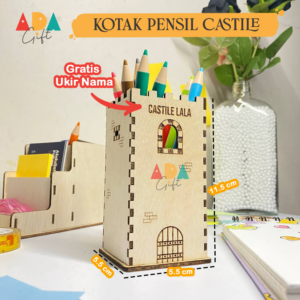 Kotak Pensil 1 Storage | Wadah Pensil 1 Storage | Kado | Hadiah | Gift | Souvenir