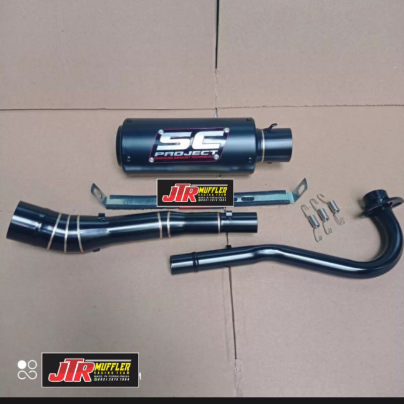 Knalpot SC PROJECT Untuk JUPITER Z1