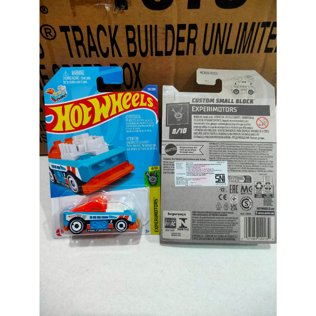 HOT WHEELS CUSTOM SMALL BLOCK / HOT WHEELS UNIK / HOY WHEELS ORI