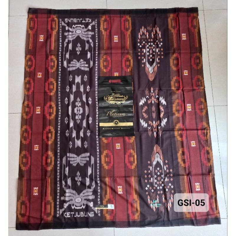 SARUNG KETJUBUNG PLATINUM GSI SILVER MURAH TANPA DOS