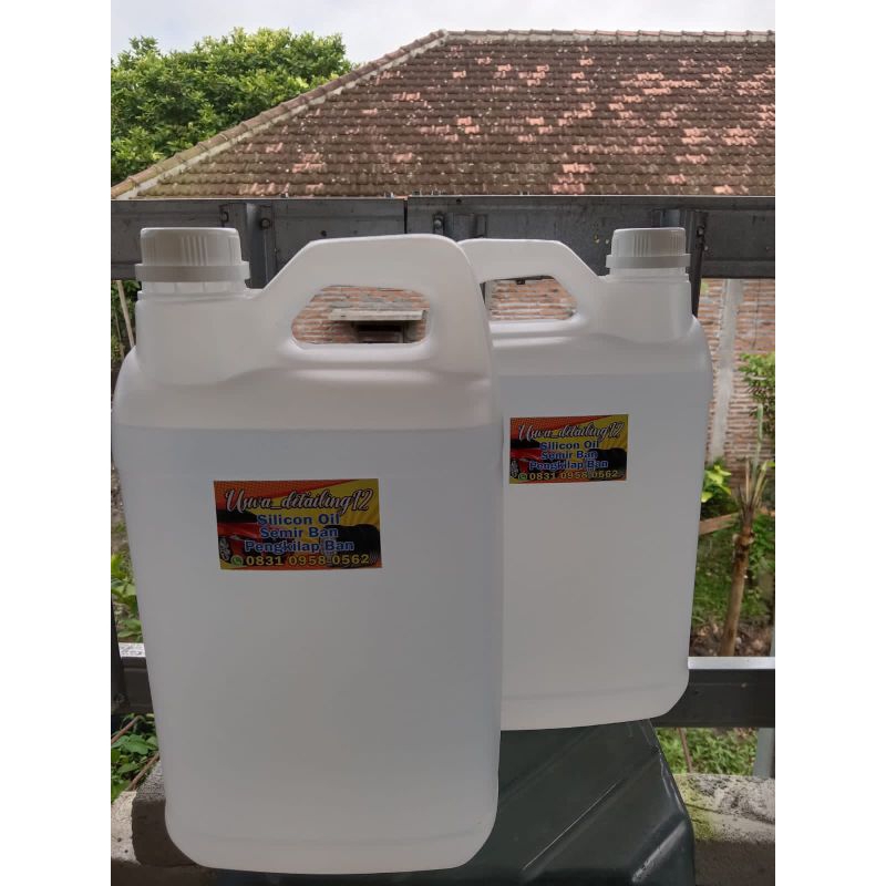 silicon oil multifungsi murni kental bening 5liter