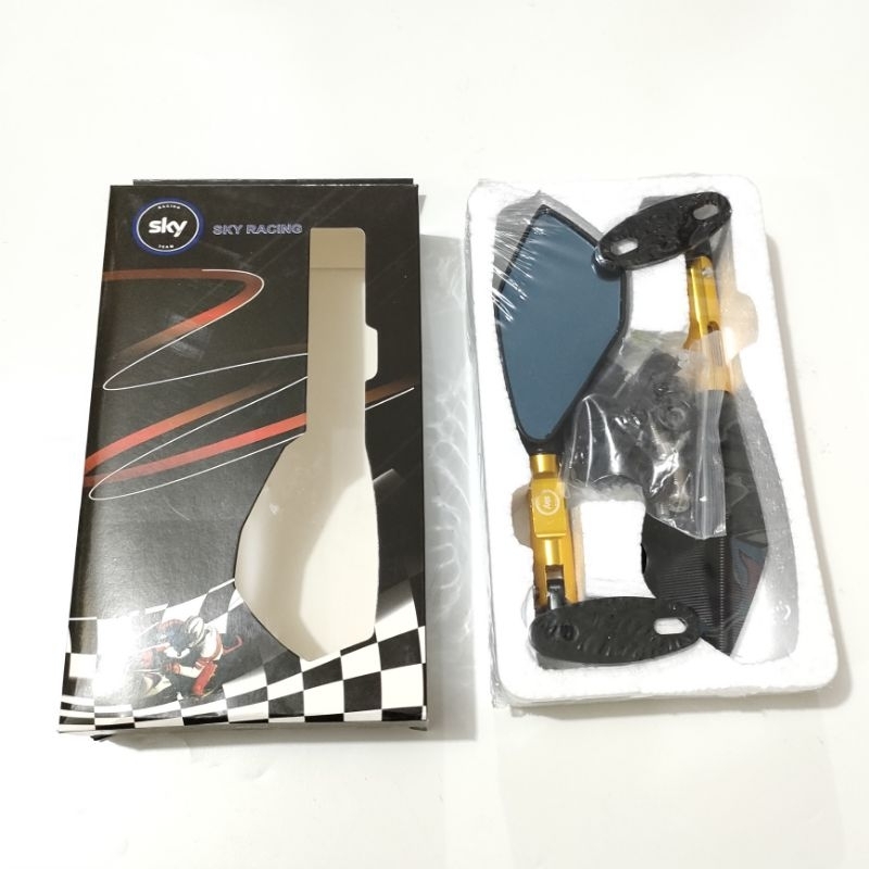 Spion tomox universal motor Bebek matic Fairing Cocok semua motor