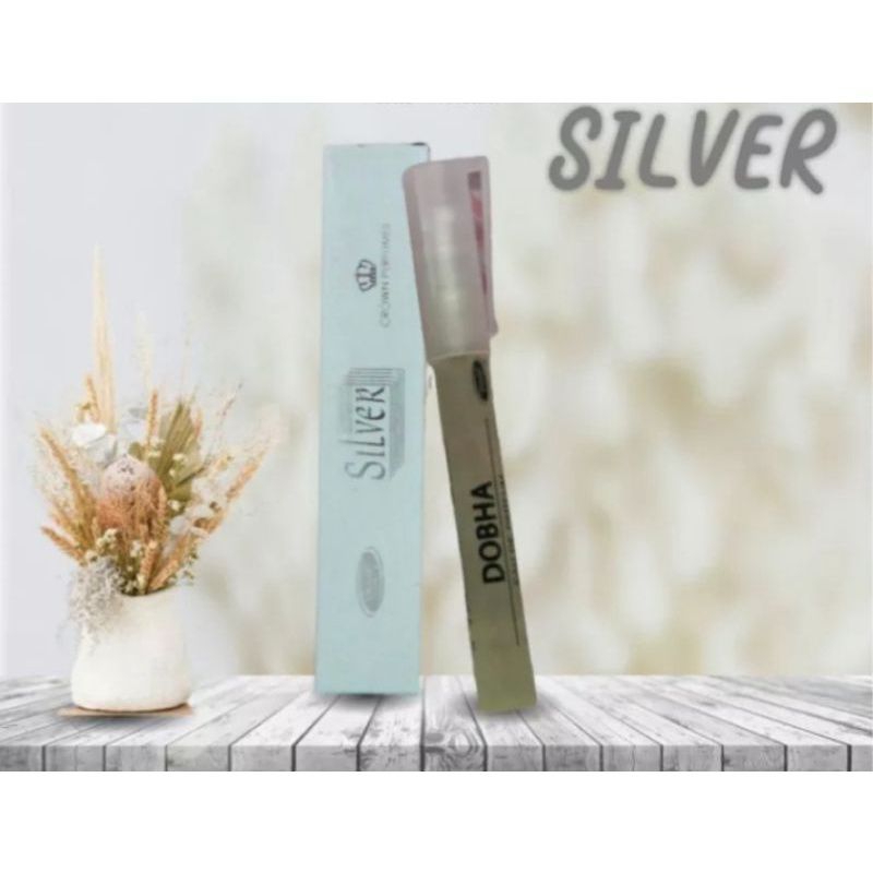 Parfum Pen Spray Dobha SILVER 8ML ORIGINAL