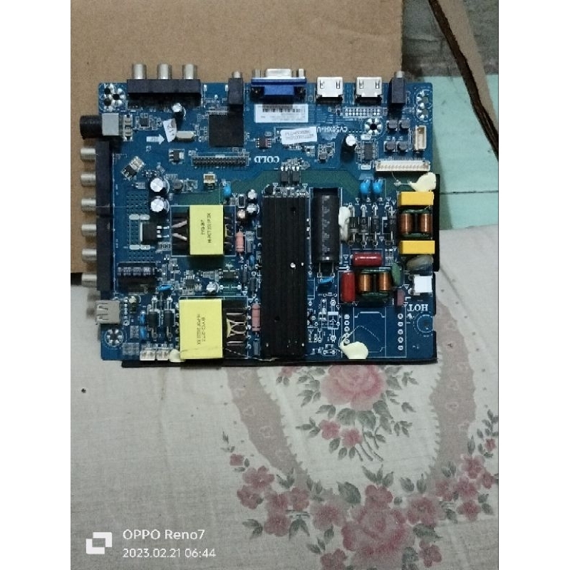 MB - MAINBOARD - MESIN TV LED POLYTRON PLD 40D8950 - PLD40D8950