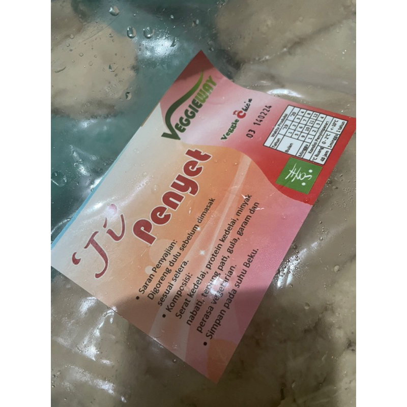 

Ji Penyet Vegetarian (Repack kemasan 1kg)