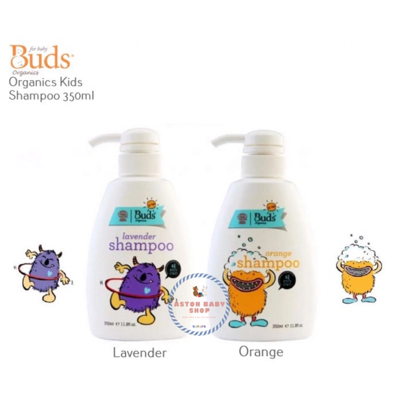 Buds Organics Kids Shampoo 350ml Shampo Anak