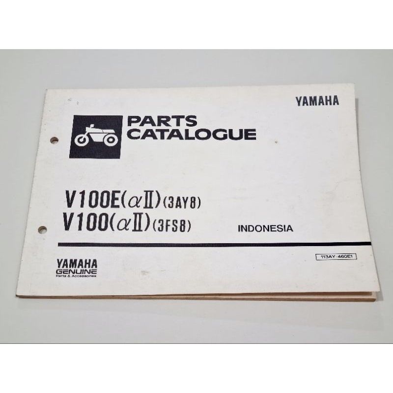 Katalok part YAMAHA ALFA II 1993 ORI
