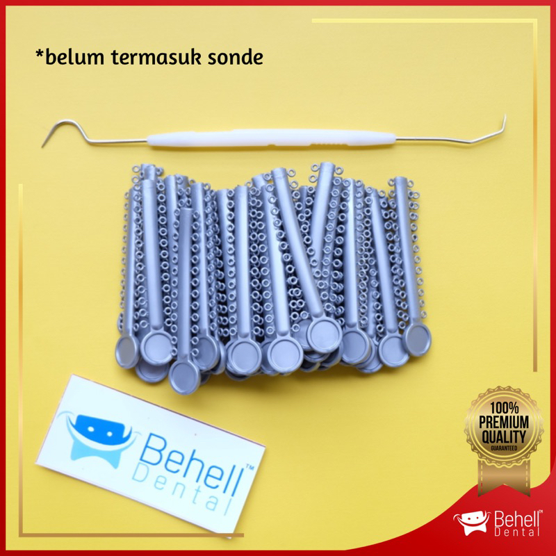 1 PACK ISI 40 PICS TEBAL KARET BEHEL MOTIF POWER O PREMIUM ORIGINAL Warna GREY GRAY SILVER ABU ABU  - Ligature Ties Tie - Dental Rubber Band Elastis Braces Ortho Orthodontik Orthodontics Kawat Gigi Behelldental