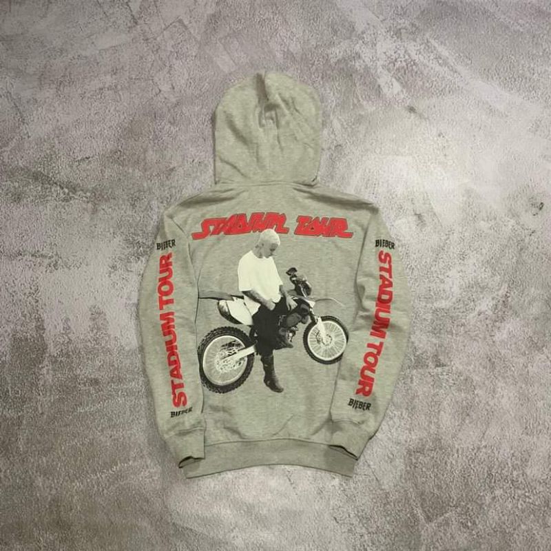 HOODIE HNM JUSTIN BIEBER STADIUM TOUR SECOND ORIGINAL