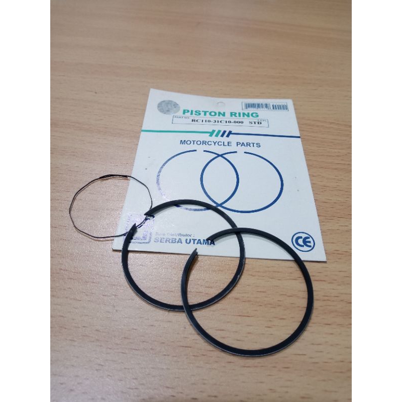 Ring Piston Ring Seher Suzuki Rc100 OS Standar