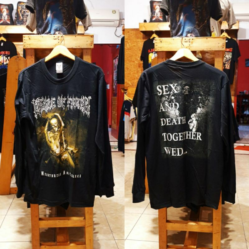 KAOS LENGAN PANJANG SEPULTURA ORIGINAL PRAPATAN REBEL DISTRO - KAOS PRIA PANJANG METAL BAND LUAR PRA