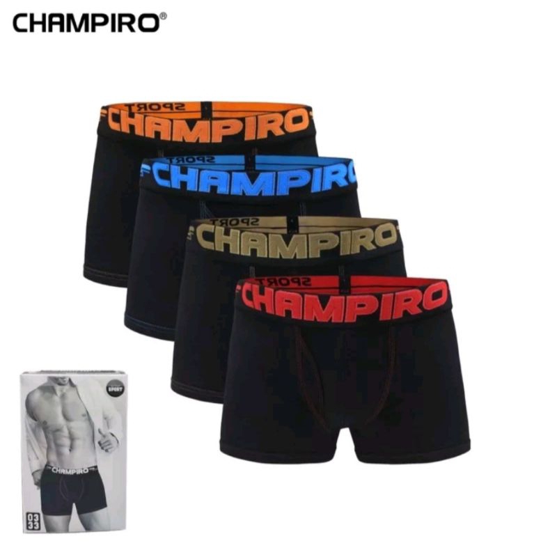 Celana dalam boxer Champiro, Celana dalam Pria Champiro Black Boxer