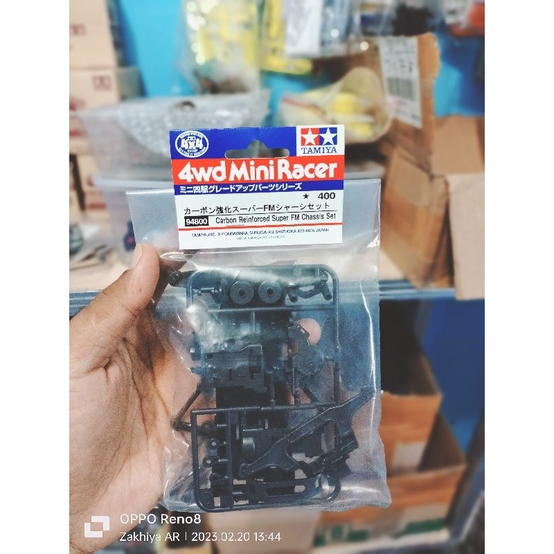 Tamiya 94800 Carbon Reinforced Chassis Super Fm / Sfm  Chassis Set