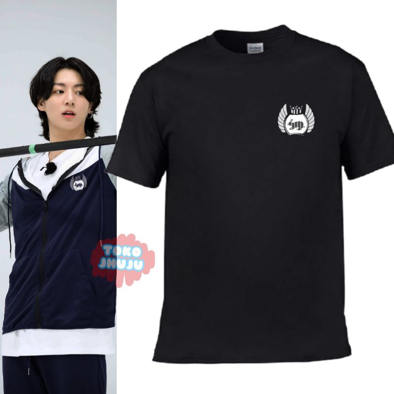 Kaos Jungkook Run Bts 2023 Logo Kecil
