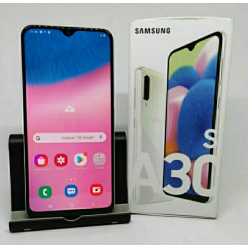 Samsung A30s NFC 4/64 GB Handpone Second Bekas Resmi Original