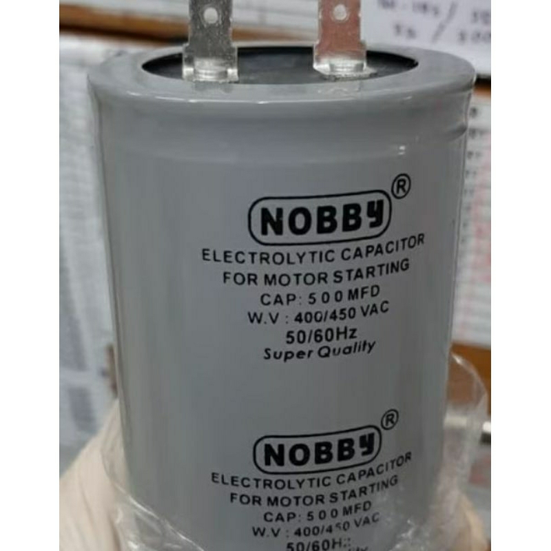 Kapasitor starting 500mikro/400-450vac