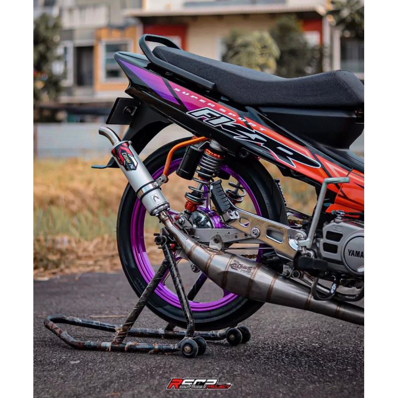 Knalpot Creampie FizR Underbone Scorpio Stainless Ori Jogja