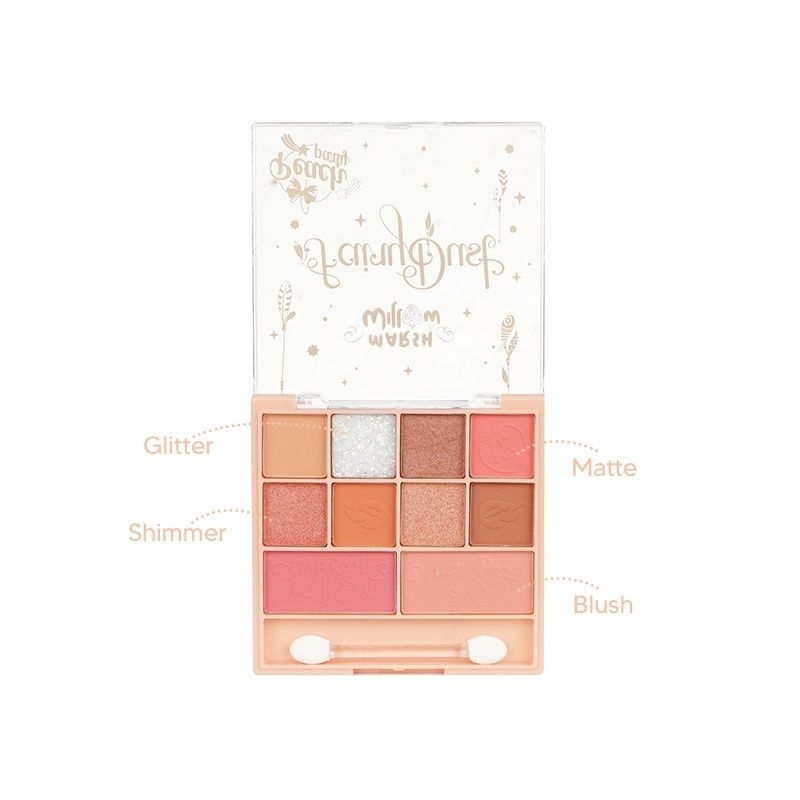 Marshwillow Fairy Dust Face Pallete 02 - Peach Party Series | By Natasha Wilona