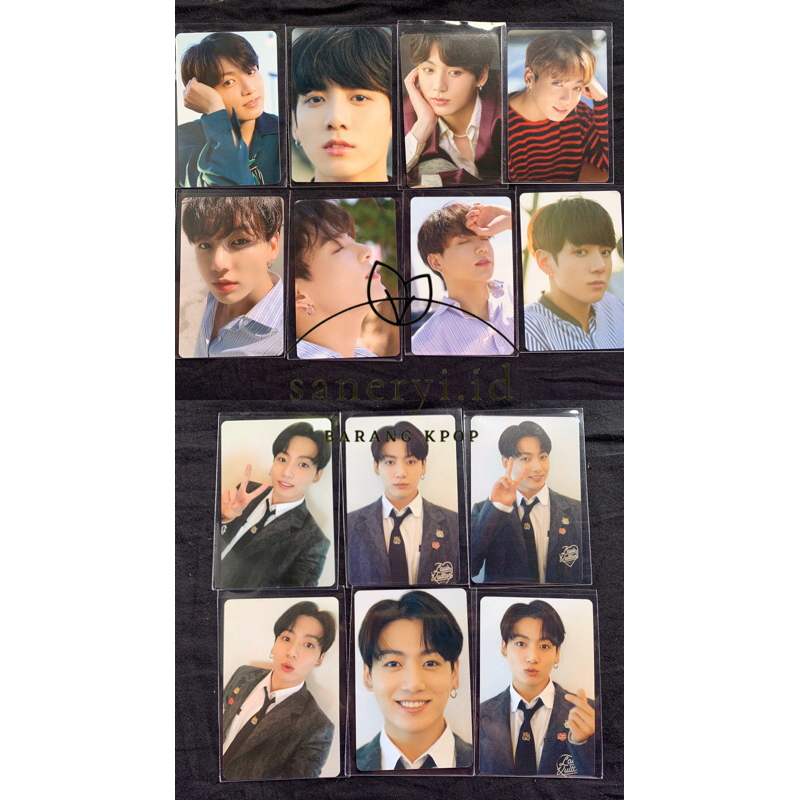 PC Dicon 101 Dicon BTS photocard OFFICIAL Jungkook JK merem glowing zoom heart