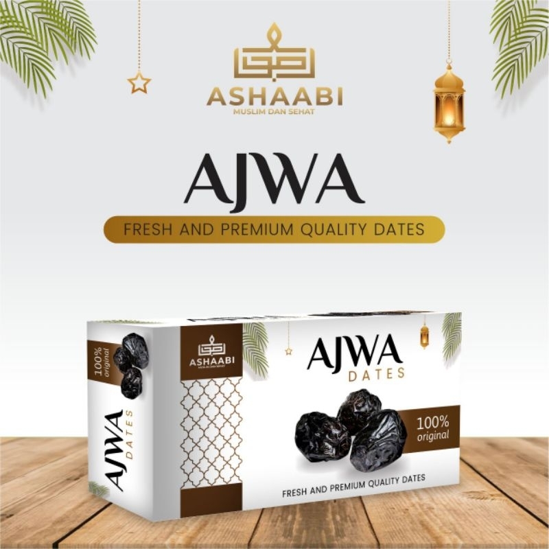 

kurma ajwa/kurma nabi madinah 500gr