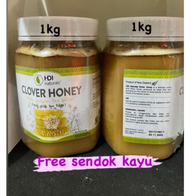 

Madu CH krnasan 1 kg free sendok kayu