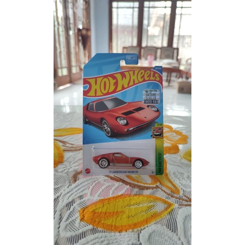 Hot Wheels Lamborghini Miura SV Super Treasure Hunt Factory Sealed
